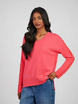 Alaina Deep Pink Jumper