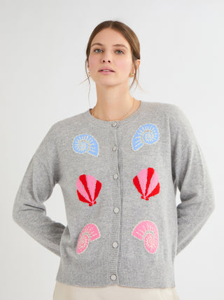 Nelly Grey Mist Cardigan