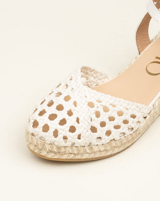 Copitre Low Wedge Espadrilles Milk