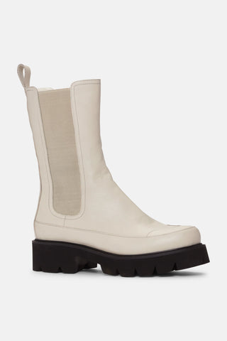 Miley Calf Lenght Boots Bleach Sand