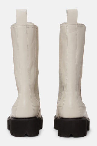 Miley Calf Lenght Boots Bleach Sand