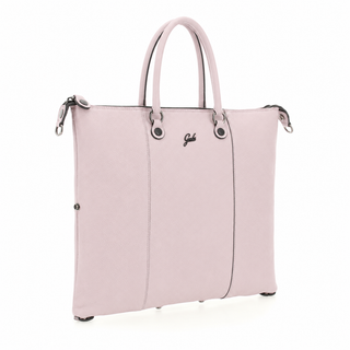 G3+ Md Bull Blk Leather Lilac Bag
