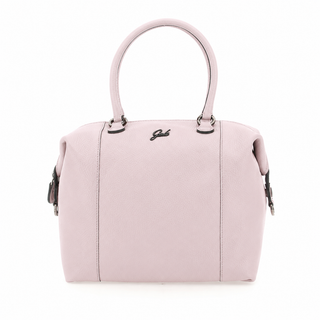 G3+ Md Bull Blk Leather Lilac Bag