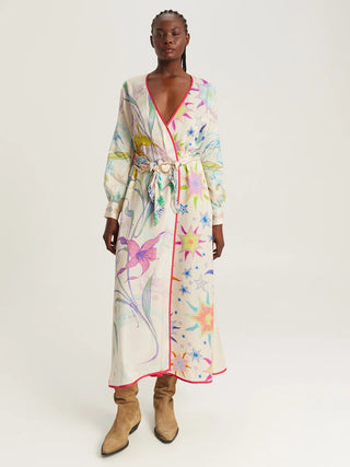 Faith Paradise Kimono Dress