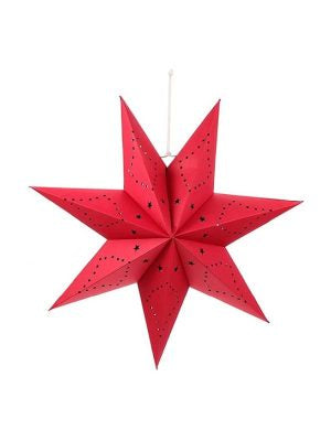 Paper Star Lantern Red