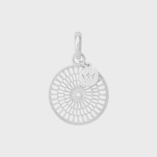 Essentials Citronella Charm matt silver plated