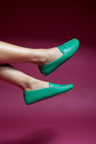 Felix Da Silva Adria/Pebble Leather Elf Green
