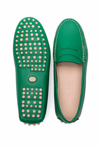Felix Da Silva Adria/Pebble Leather Elf Green
