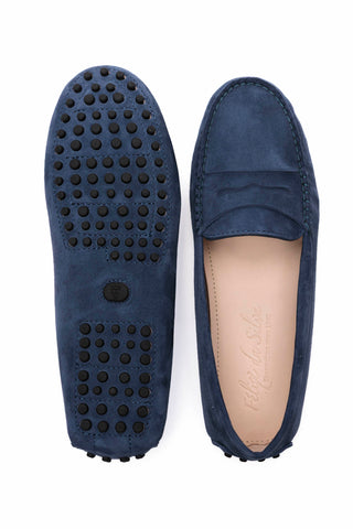 Felix Da Silva Suede Blue