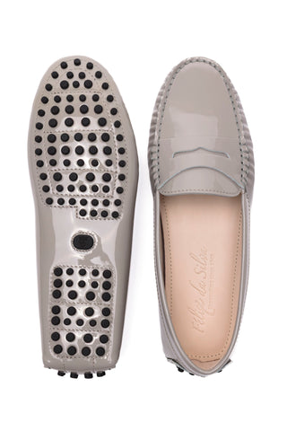 Felix Da Silva Metallic Leather Silver Musa