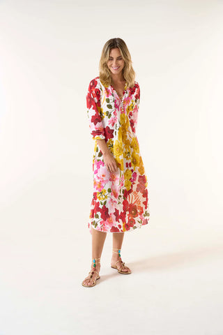 Flamenca long poppy yellow
