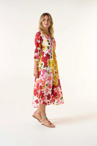 Flamenca long poppy yellow