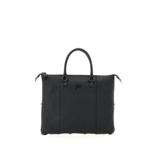 G3 +Md Bull Blk Leather Black Shopper