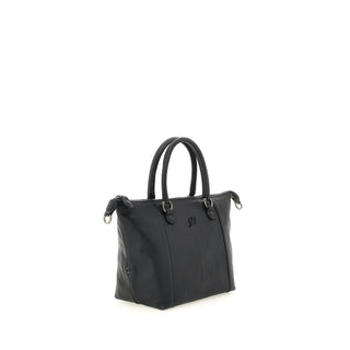 G3 +Md Bull Blk Leather Black Shopper