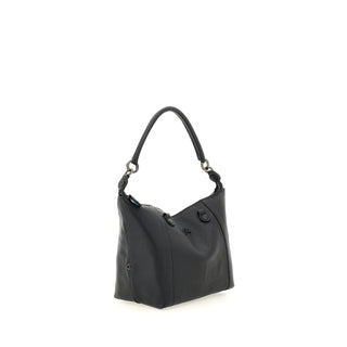 G3 +Md Bull Blk Leather Black Shopper