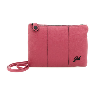 Beyonce S Bull Blk Leather D.pink Crossbody