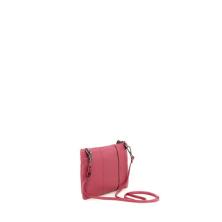 Beyonce S Bull Blk Leather D.pink Crossbody