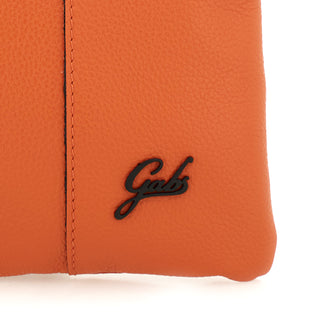 Beyonce S Bull Blk Leather Orange Crossbody