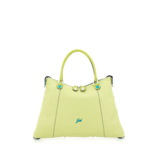 Thamara Md Leather Citron Ciber Lime Shopper