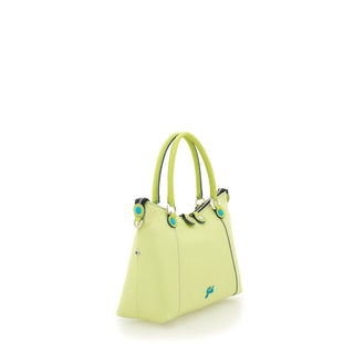 Thamara Md Leather Citron Ciber Lime Shopper