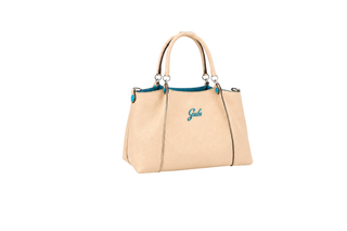 Soleil Md Bull Leather Nude Bag