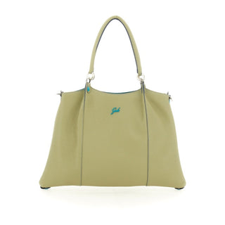 Soleil L- Bull Leather Sage Shopper