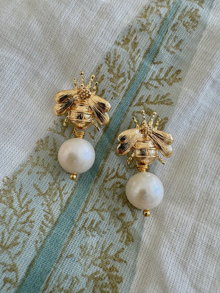 Honey Bee Earrings