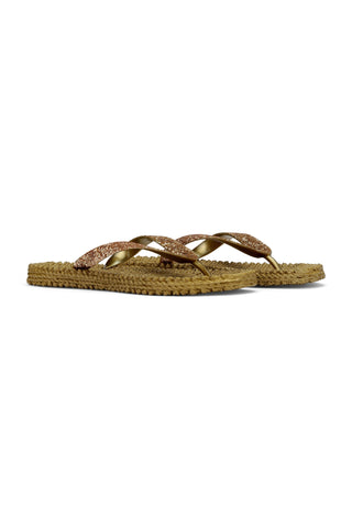 Cheerful 12B Flip Flops Gold