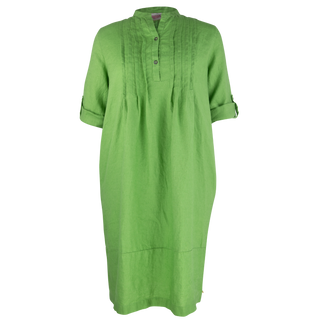 Anne Midi Dress Apple 100% Linen