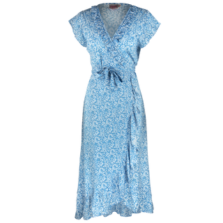 Daniella Wrap Dress Rezzo 100% Viscose