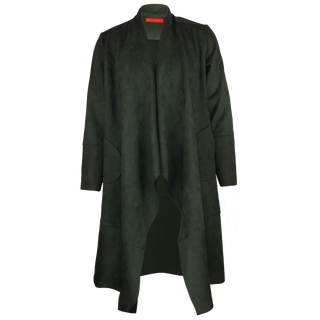 Stella Long Millitary Suede Scuba Cardi