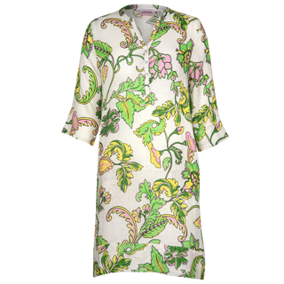 Olivia Midi Dress Tholem 100% Linen