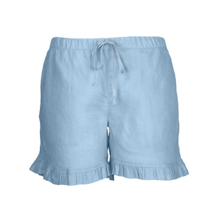 Wendy Ruffle Hem Sky Blu Short