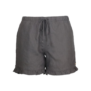 Wendy Ruffle Hem Taupe Short