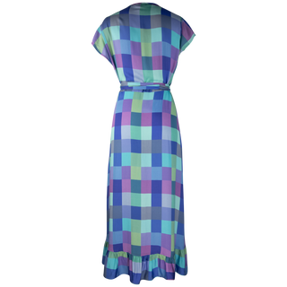 Daniella Wrap Dress Cera 100% Viscose