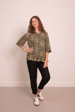 The Rose Ruffle Shirt Kilifi 100% Linen