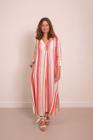 Juniper Kaftan Dress St Ives 100% Linen