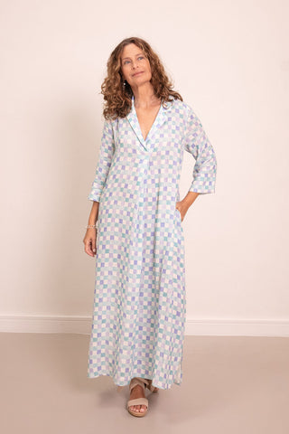Juniper Kaftan Dress Quinton 100% Linen
