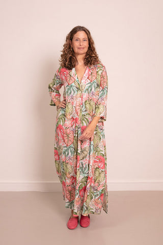 Juniper Kaftan Dress Salut 100% Linen