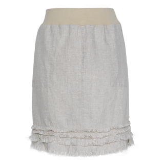 Rubie Skirt Natural 100% Linen
