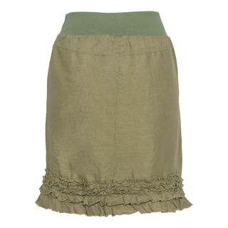 Rubie Skirt Sage 100% Linen