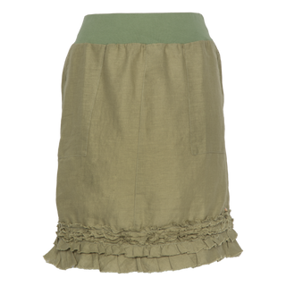 Rubie Skirt Sage 100% Linen