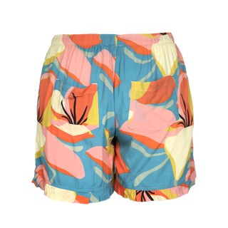 Ruffle Short Saves 100% Viscose