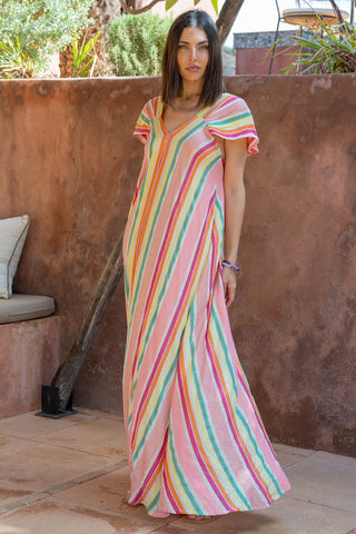 Jull Offwhite Maxi Dress