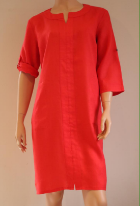 Lilly Round Neck Dress/560416