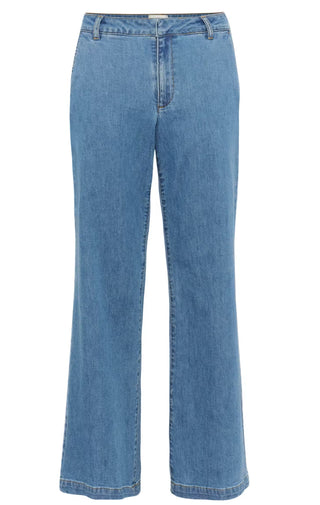30 The Lara Medium Blu Wide Jeans 115