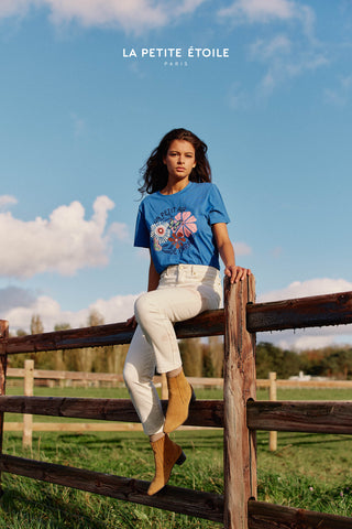 Stair Blue T-Shirt