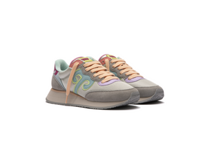Master Gray, Lake Grn, Light Peach/Fuchsia.Sneaker