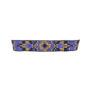 Purple Mix Aztec Beaded Bracelet