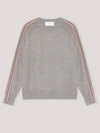 Niamh Natural Brown Cashmere Jumper